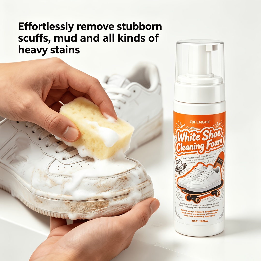 Portable No Rinse White Shoe C - Sneaker Cleaner บทวิจารณ์และราคา