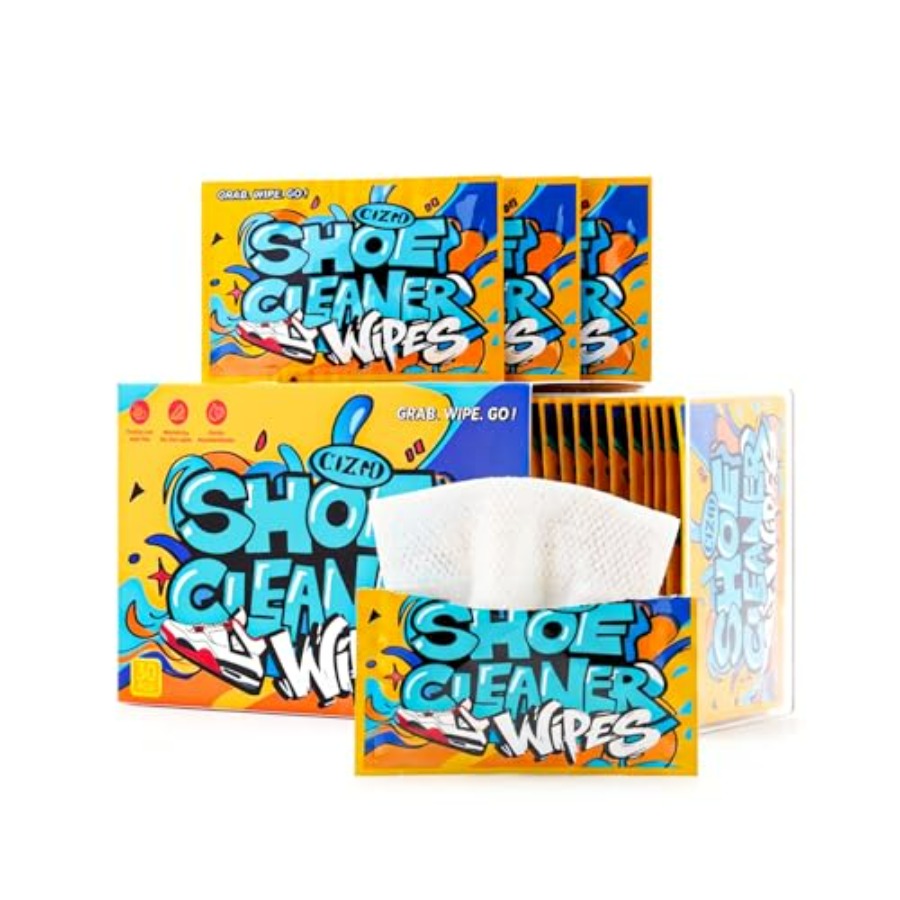 Shoe Cleaner Wipes, Shoe Clean - Sneaker Cleaner บทวิจารณ์และราคา
