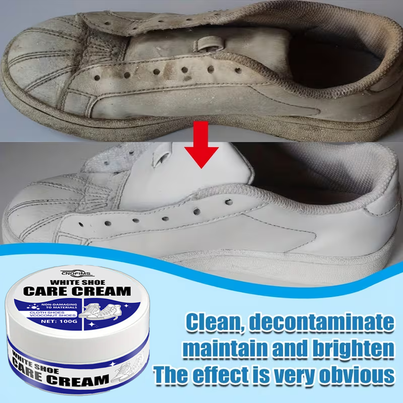 White Shoe Cleaner Cream: Stai - Sneaker Cleaner บทวิจารณ์และราคา