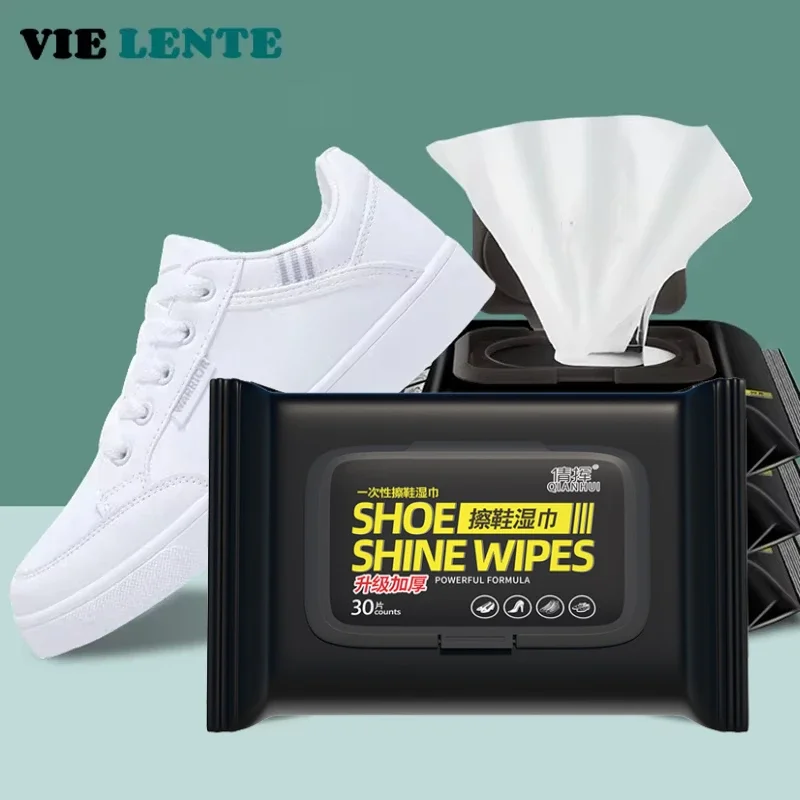 12-60Pcs Disposable Shoes Clea - Sneaker Cleaner บทวิจารณ์และราคา