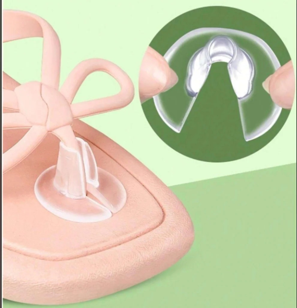 Gel Toe Post Cushion Pads for  - Shoe Polish Cream บทวิจารณ์และราคา