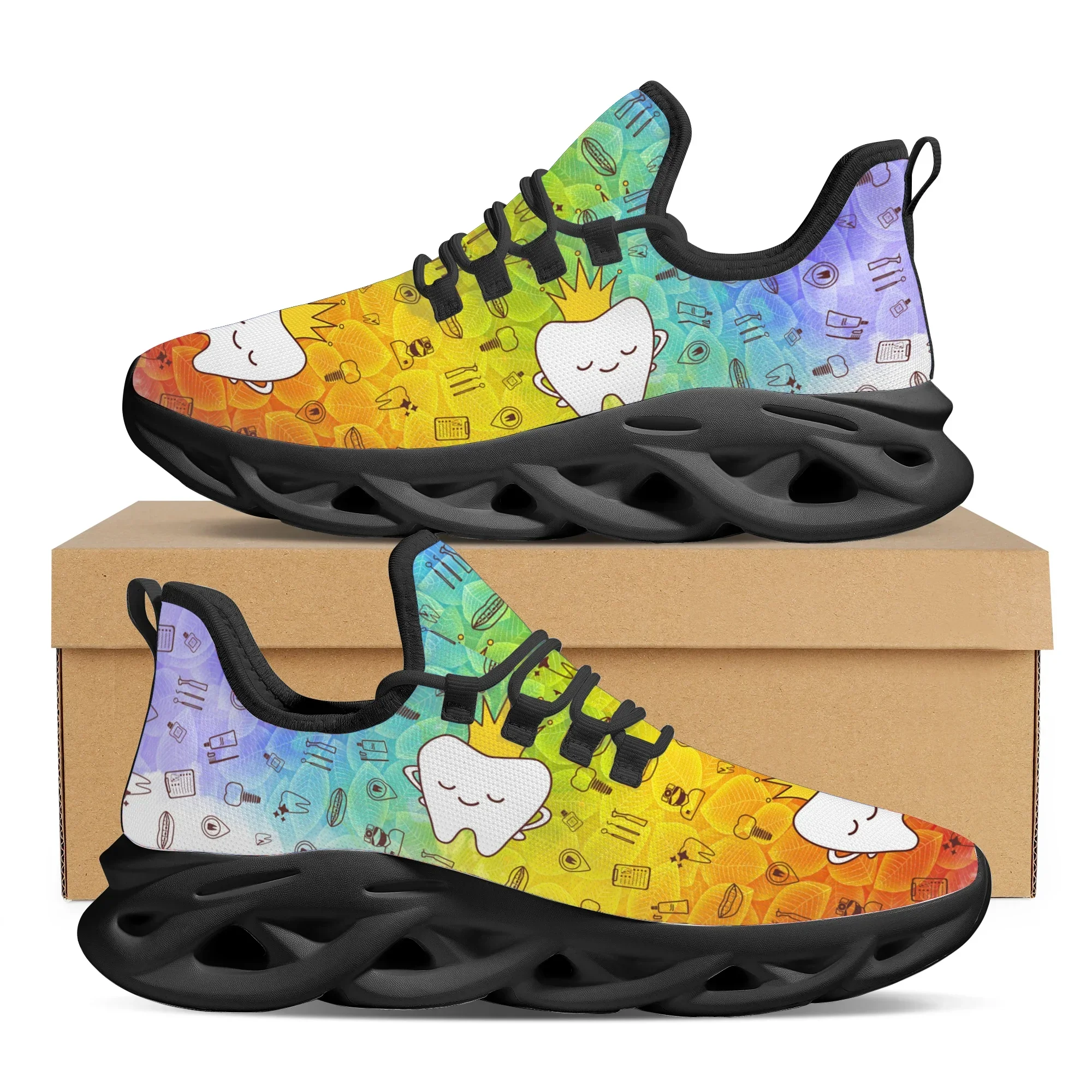 Gradient Cute Crown Tooth Prin - Sneaker Career บทวิจารณ์และราคา