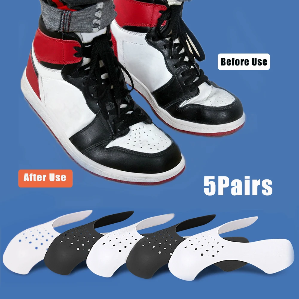 5Pairs Sneakers Protector Shoe - Sneaker Care Crease Protector บทวิจารณ์และราคา