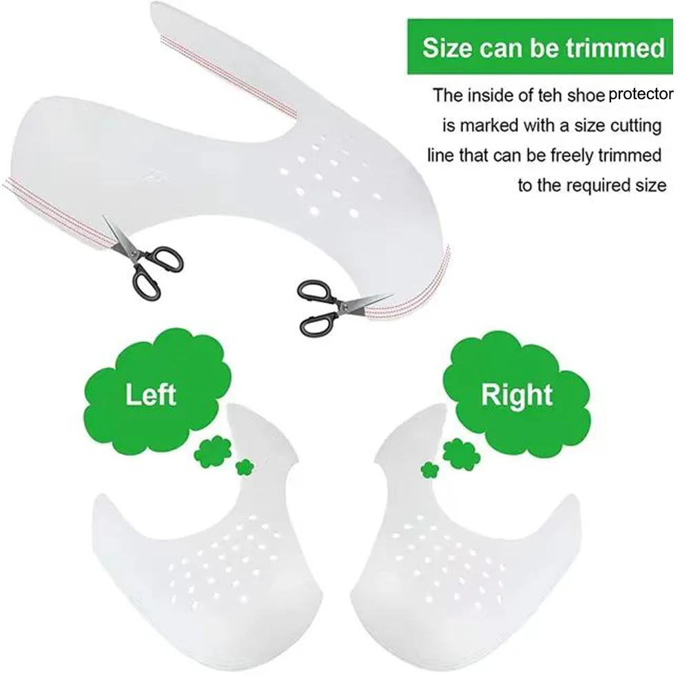 5Pairs Sneakers Protector Shoe - Sneaker Care Crease Protector บทวิจารณ์และราคา
