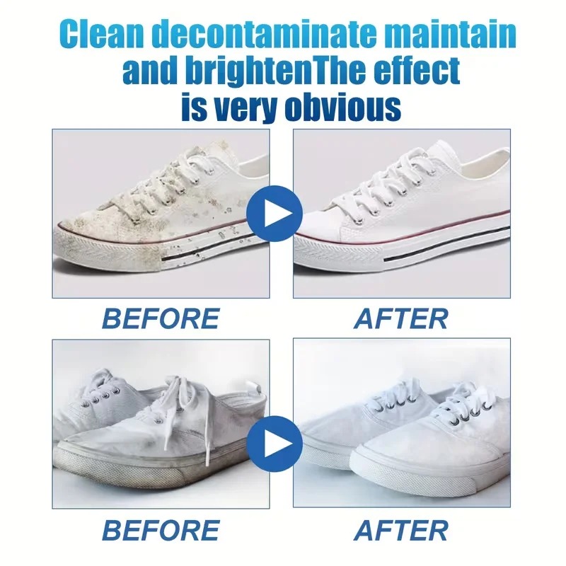White Shoe Cleaner: Stain remo - Sneaker Cleaner บทวิจารณ์และราคา