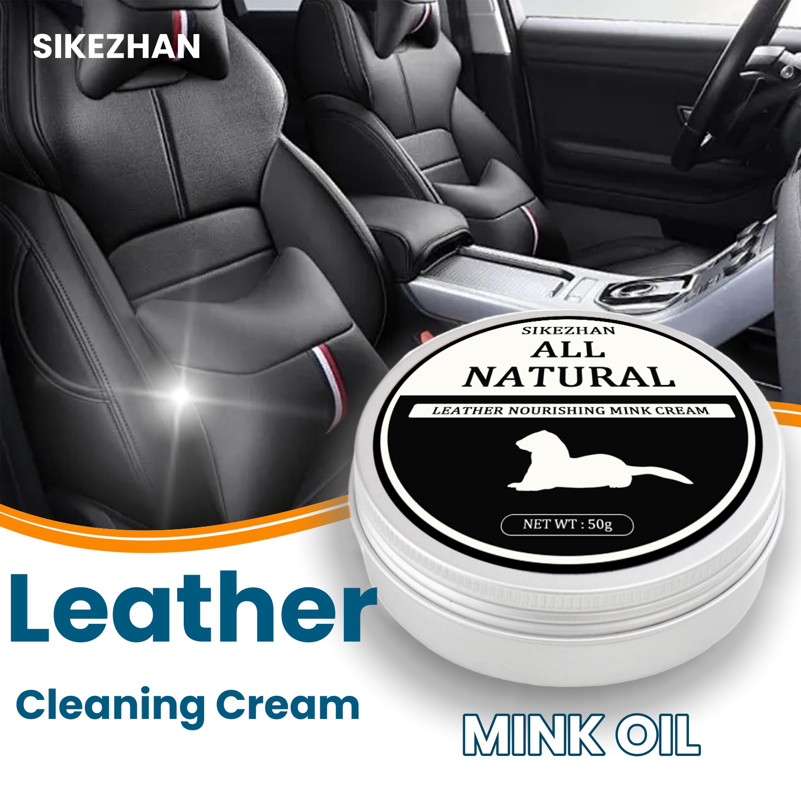 SIKEZHAN Leather Sofa Cleaner  - Shoe Polish Cream บทวิจารณ์และราคา