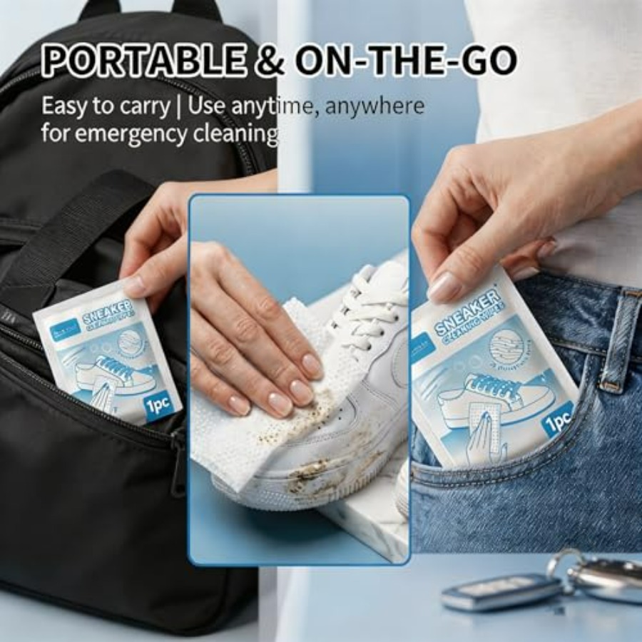 Sneaker Cleaner Wipes, Shoe Cl - Sneaker Cleaner บทวิจารณ์และราคา