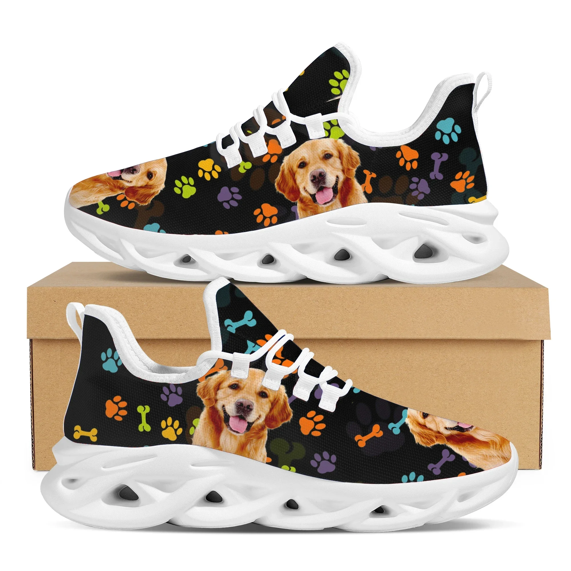 Lovely Golden Retriever Patter - Sneaker Career บทวิจารณ์และราคา