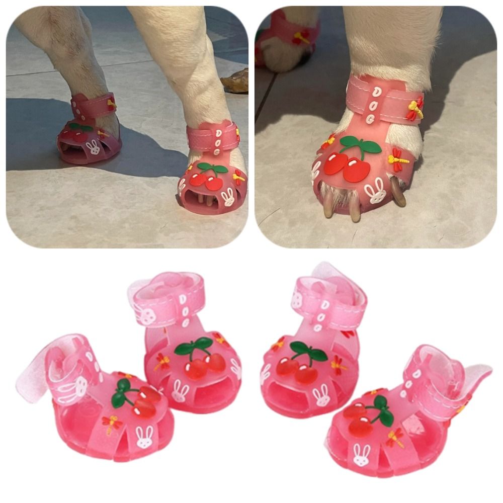 4Pcs/Set Cartoon Dog Summer Je - Shoe Polish Cream บทวิจารณ์และราคา