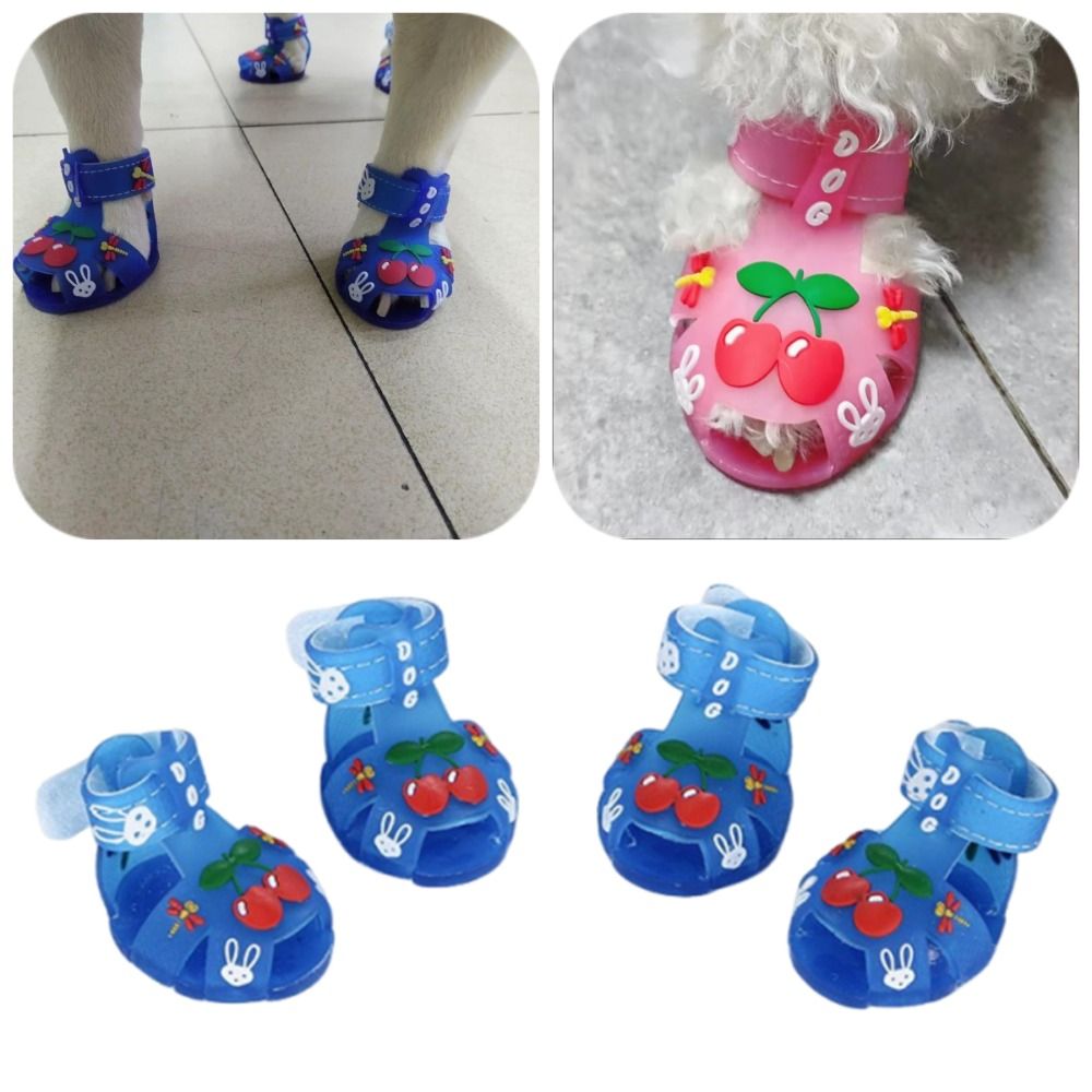 4Pcs/Set Cartoon Dog Summer Je - Shoe Polish Cream บทวิจารณ์และราคา