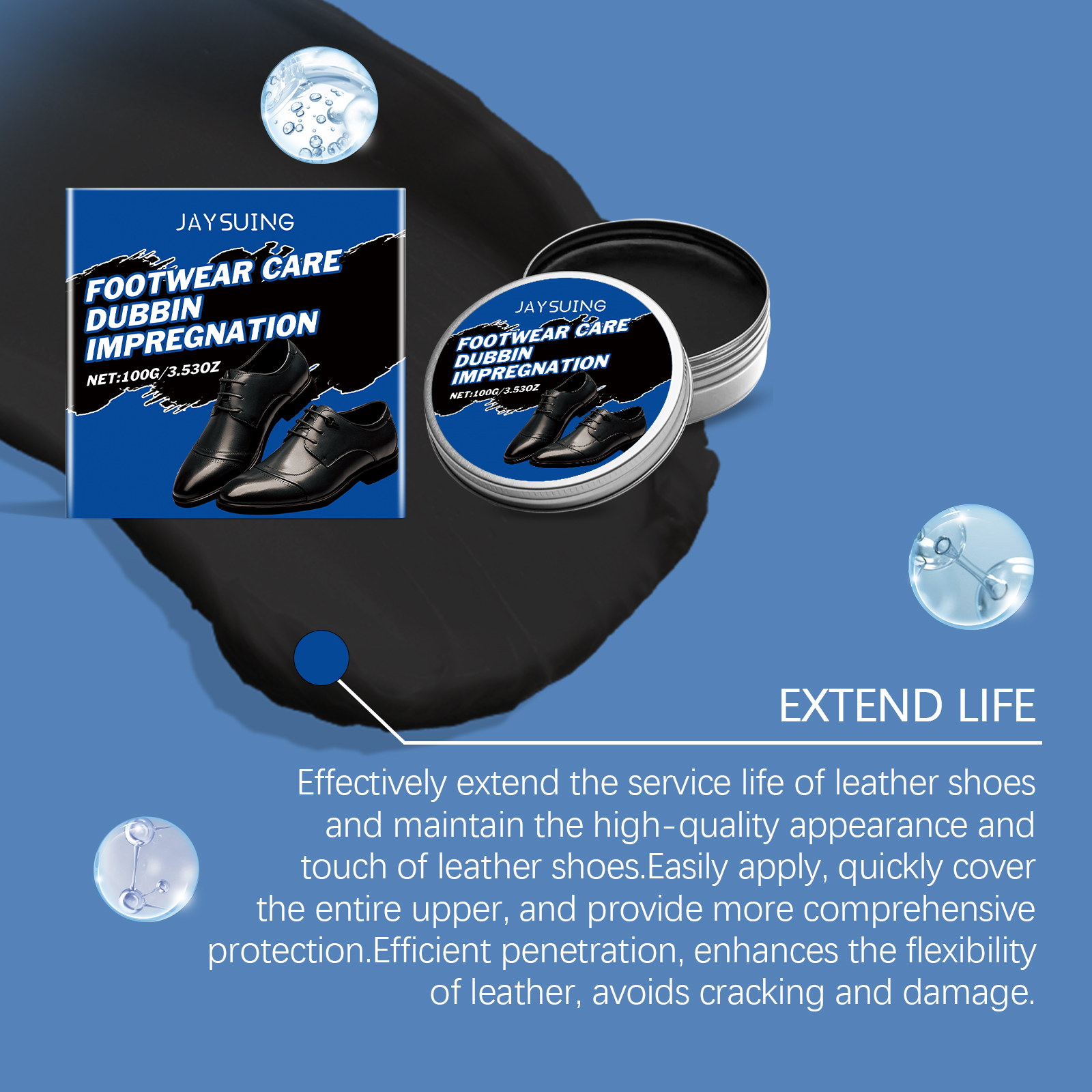 Leather Shoe Care Wax - Househ - Shoe Polish Cream บทวิจารณ์และราคา