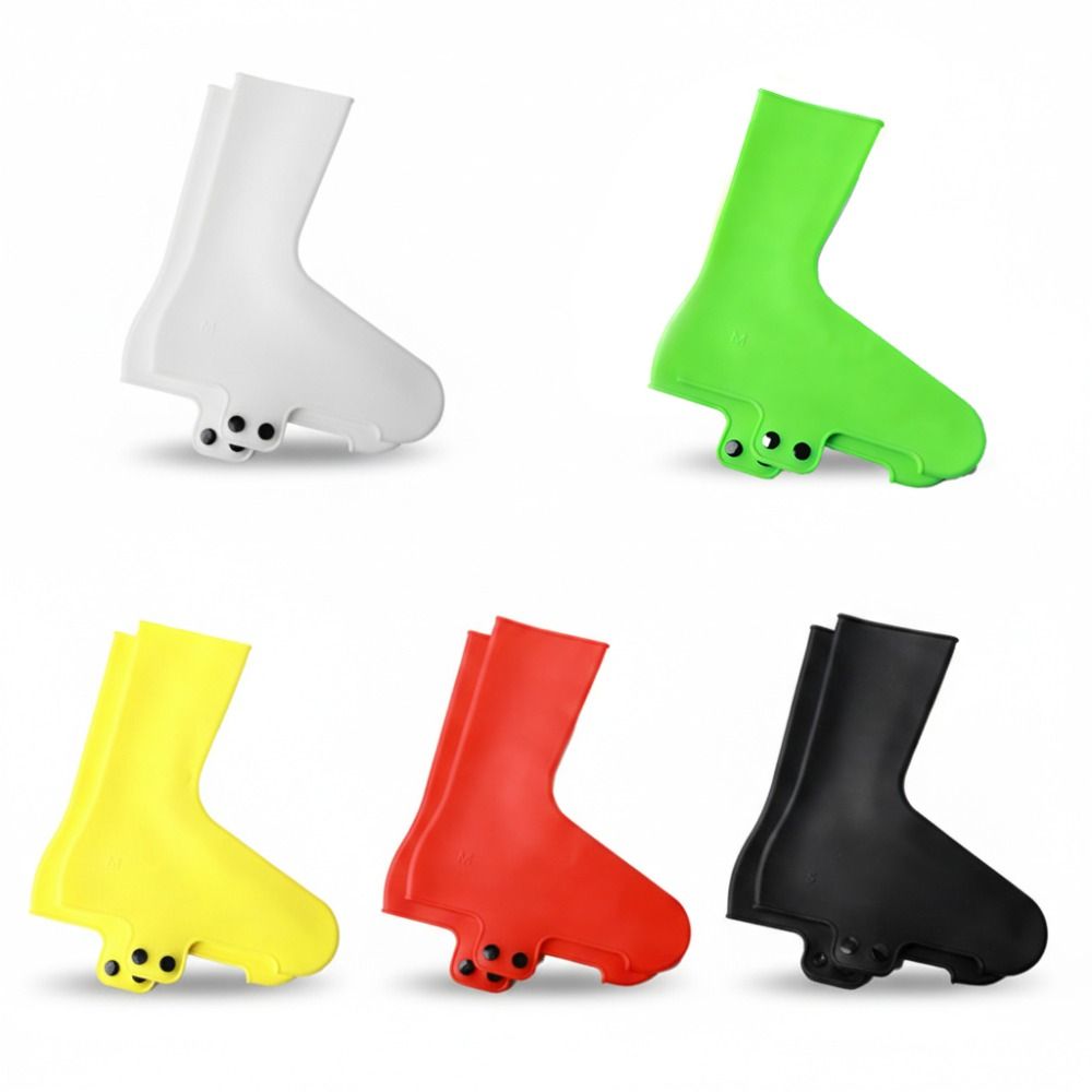 Silicone Road Cycling Shoe Cov - Shoe Polish Cream บทวิจารณ์และราคา