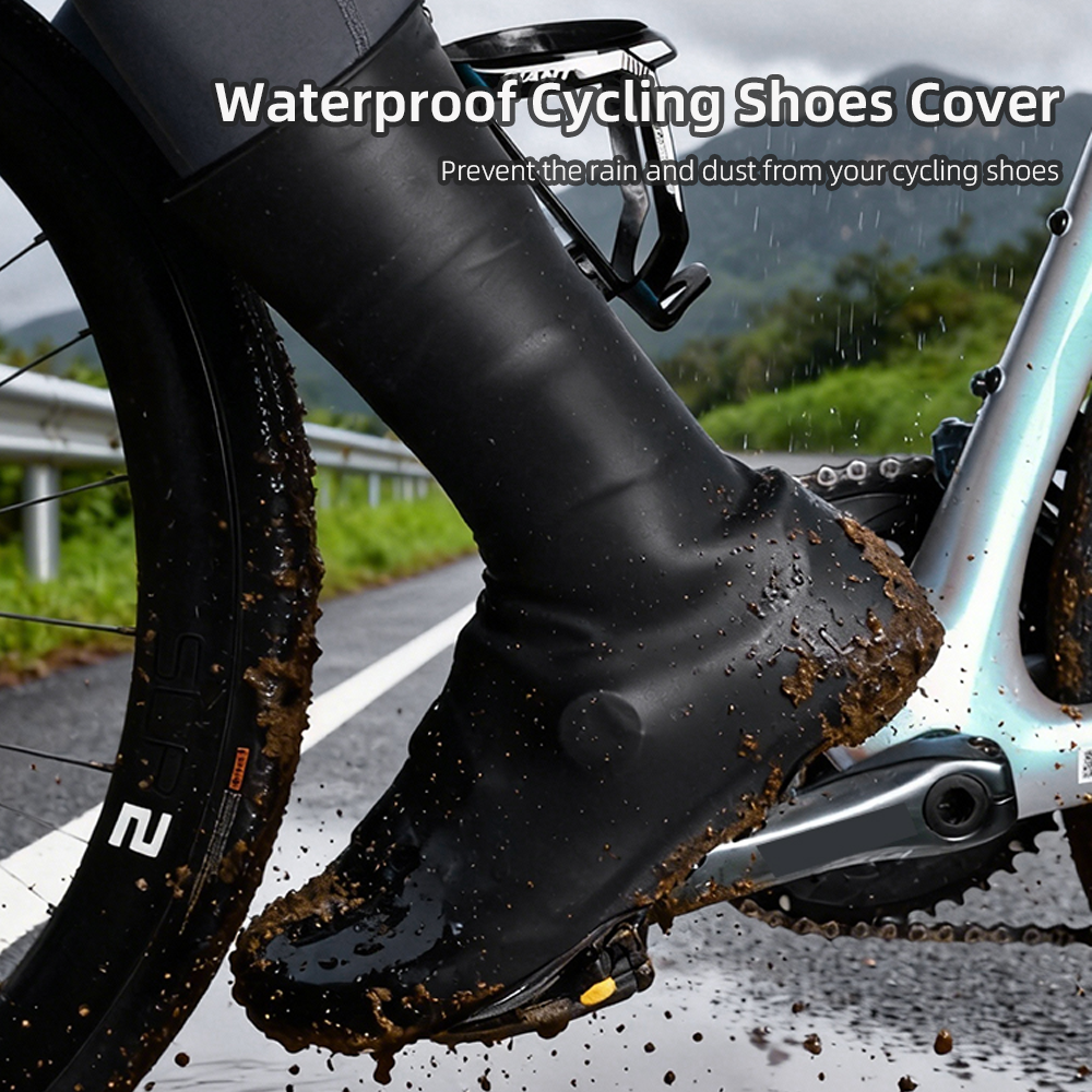 Waterproof Cycling Shoes Cover - Shoe Polish Cream บทวิจารณ์และราคา