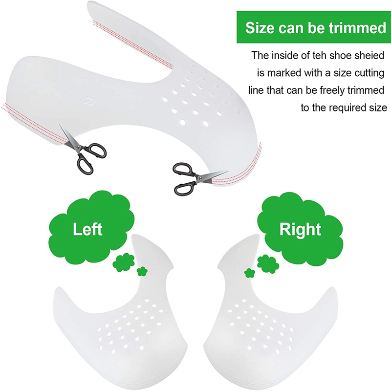 4Pcs Crease Protector Shoe Hea - Sneaker Care Crease Protector บทวิจารณ์และราคา