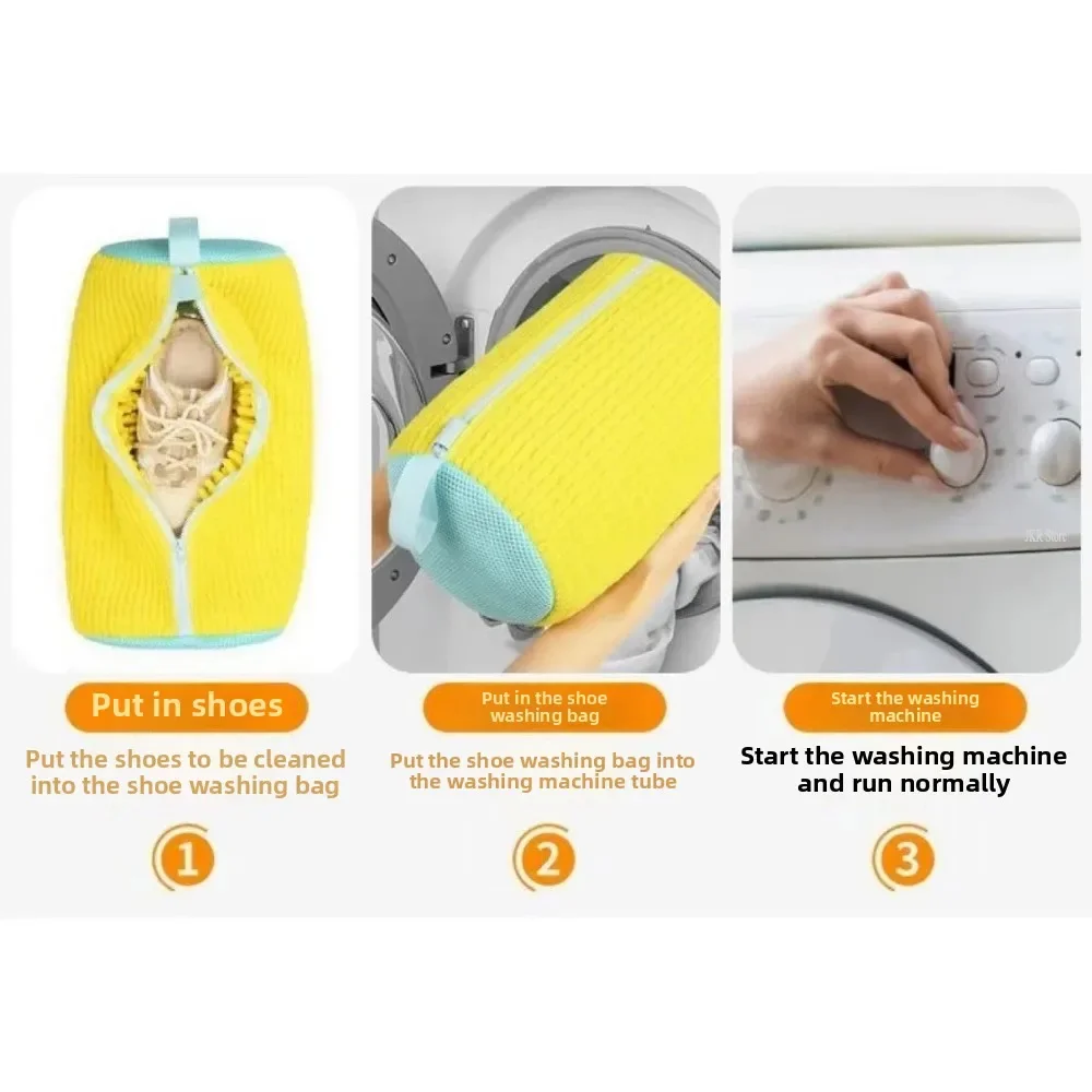 1/4PCS Shoe Washing Bag Washin - Sneaker Cleaner บทวิจารณ์และราคา