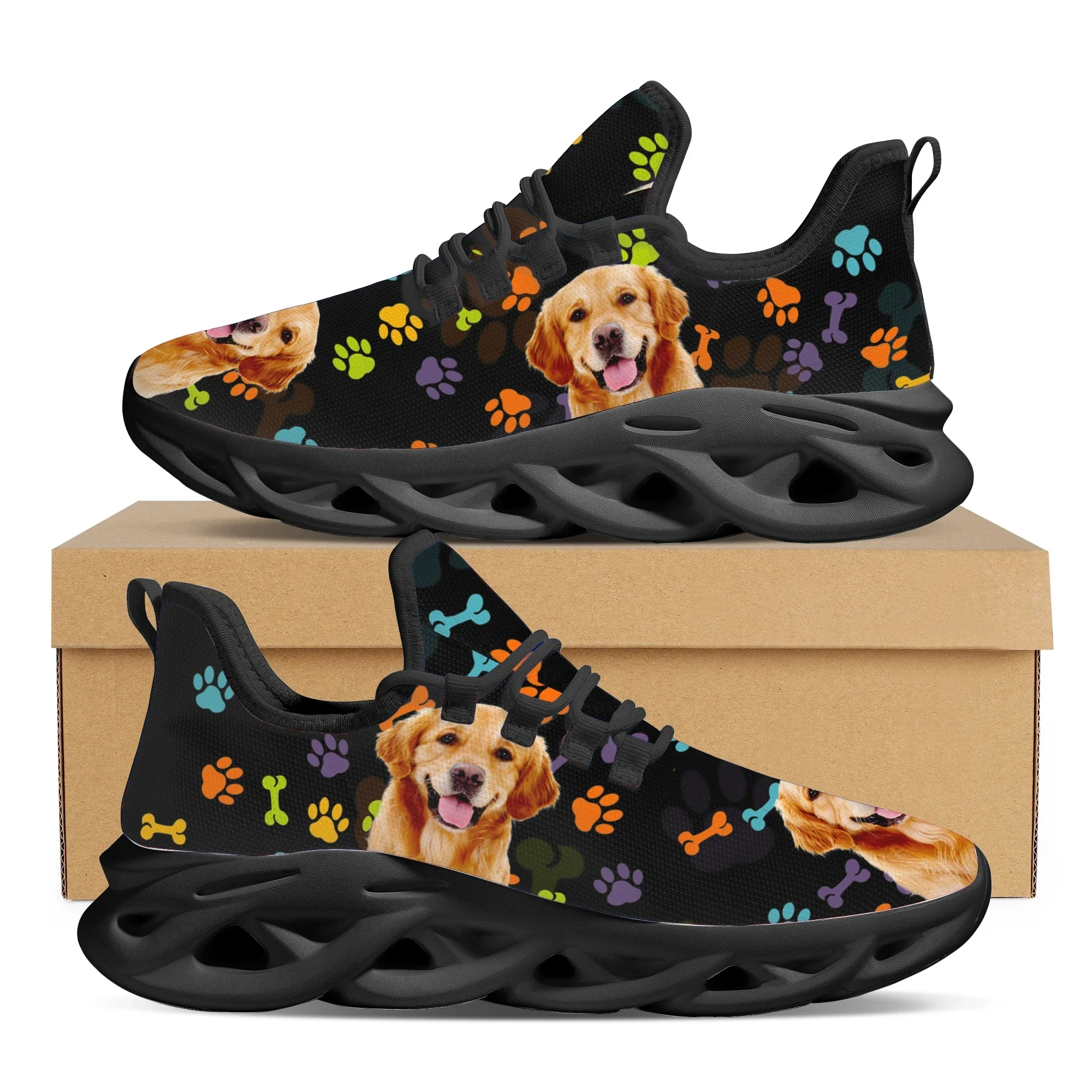 Lovely Golden Retriever Patter - Sneaker Career บทวิจารณ์และราคา